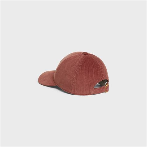 corduroy celine hat|CELINE BASEBALL CAP IN CORDUROY .